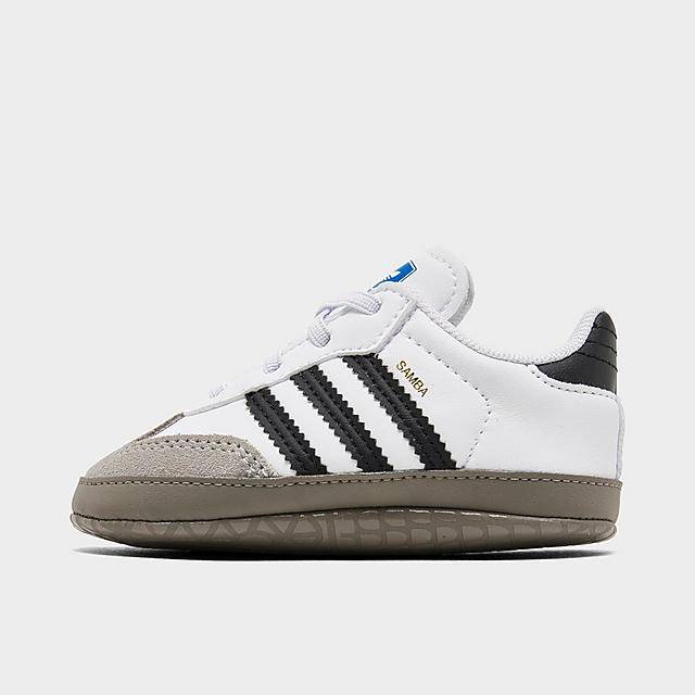 Infant Adidas Originals Samba Stretch Lace Crib Shoes (4.0)