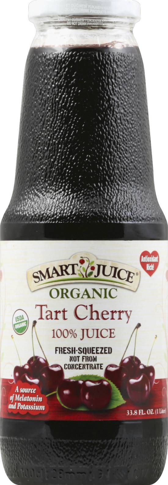 Smart Juice Organic Tart Cherry 100% Juice (33.8 fl oz)