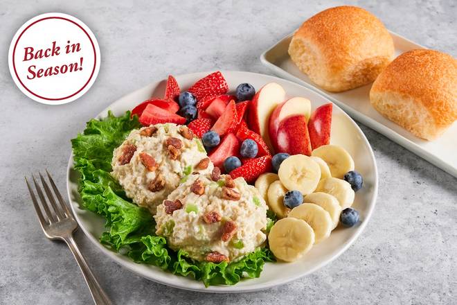 Chicken Salad Fruit Plate
