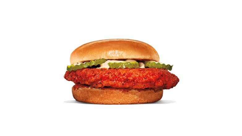 Nashville Hot Crispy Chicken Sandwich