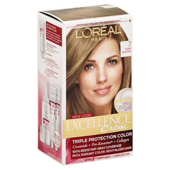 L'oréal Excellence Creme 7 Dark Blonde Permanent Color
