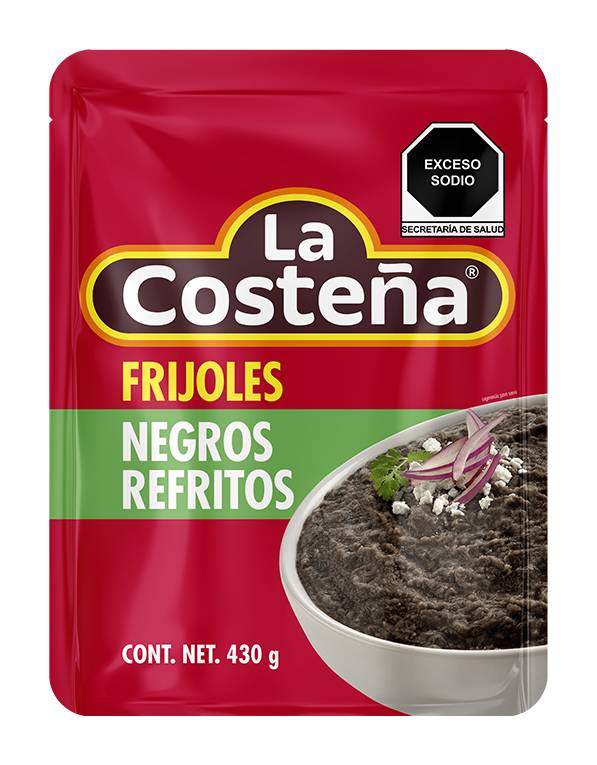 La Costeña · Frijoles negros refritos (400 g)