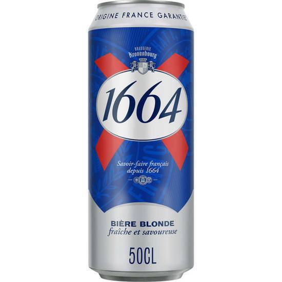 1664 Bière blonde - Alc. 5,5% vol. 50 cl