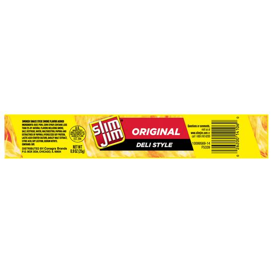 Slim Jim Deli Style Original Snack Stick