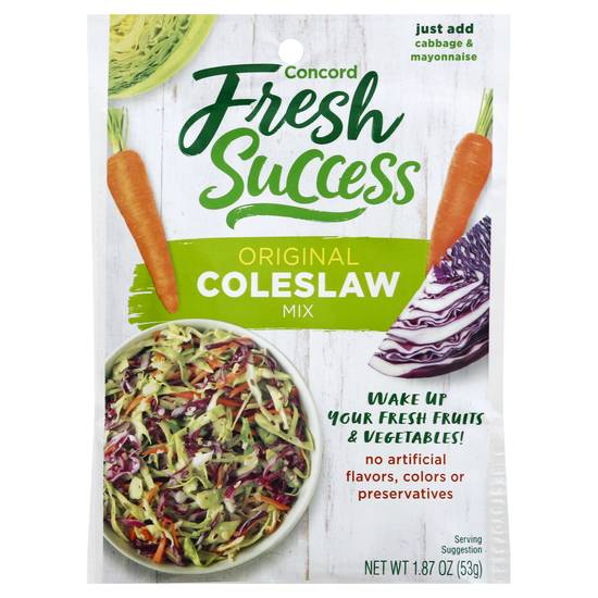 Concord Foods Original Coleslaw Mix