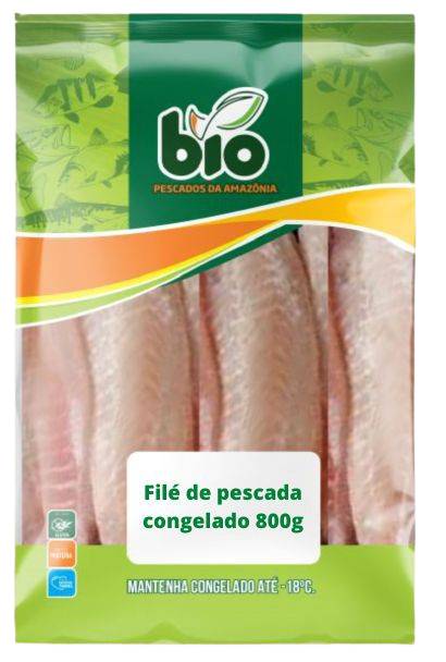Bio pescados filé de pescada congelado (800g)