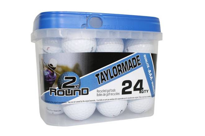 Round Two Taylormade Golf Balls Bucket (24 units)