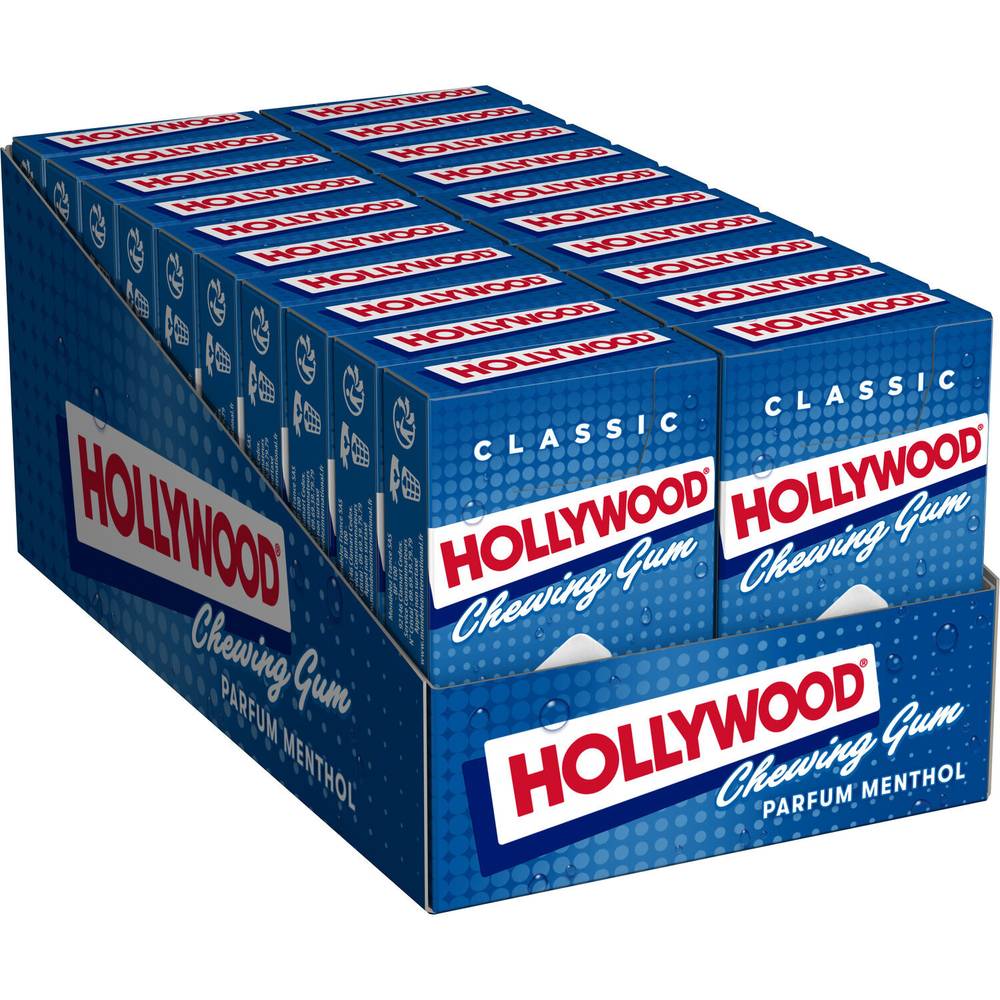Hollywood - Chewing gum parfum menthol