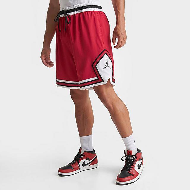 Men'S Jordan Dri-Fit Sport Woven Diamond Basketball Shorts (Large)