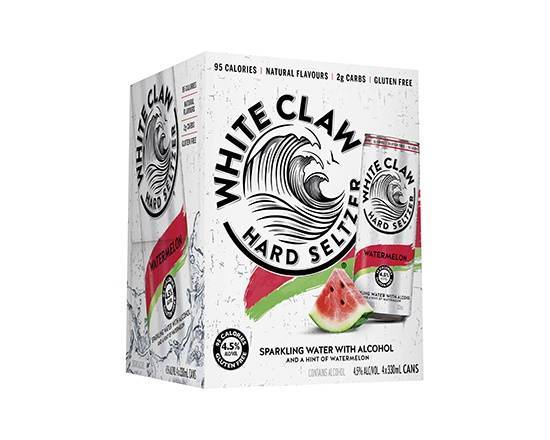 White Claw Hard Seltzer Watermelon 4x330mL