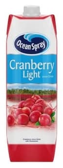 Zumo de arándano Ocean Spray light brik 1 l.