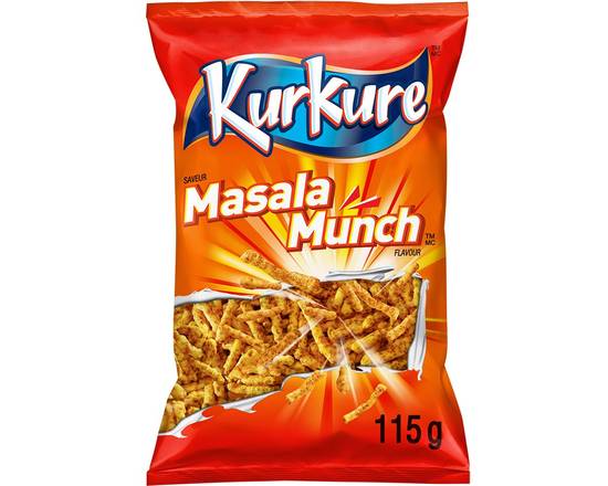 Kurkure · Grignotine à saveur de Masala Munch de Kurkure (115GM) - Masala munch snack (115 g)