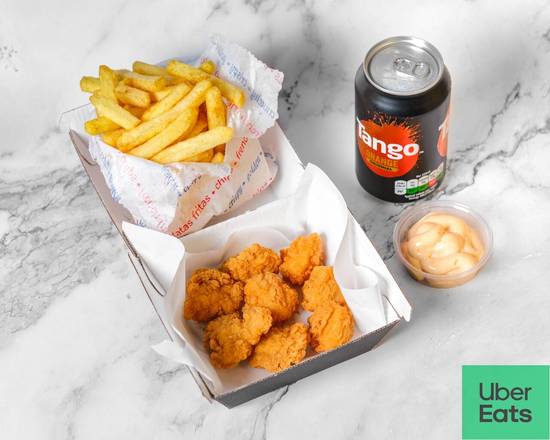 6 Pc Popcorn Chicken Meal