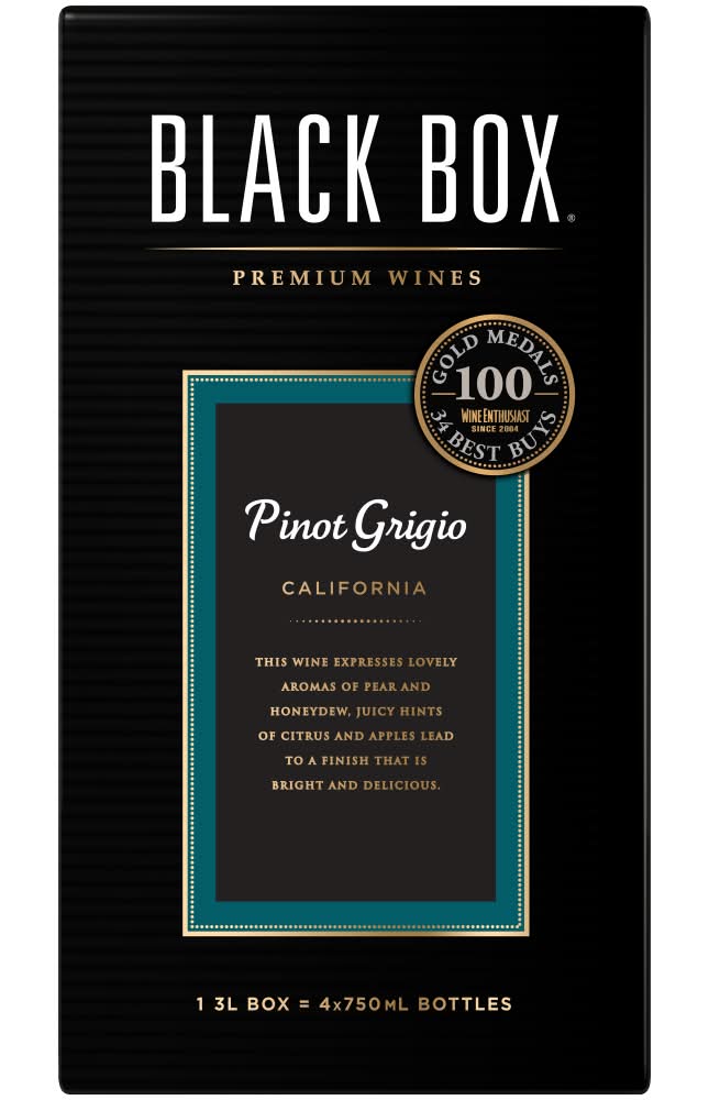 Black Box Premium California Pinot Grigio White Wine (3 L)