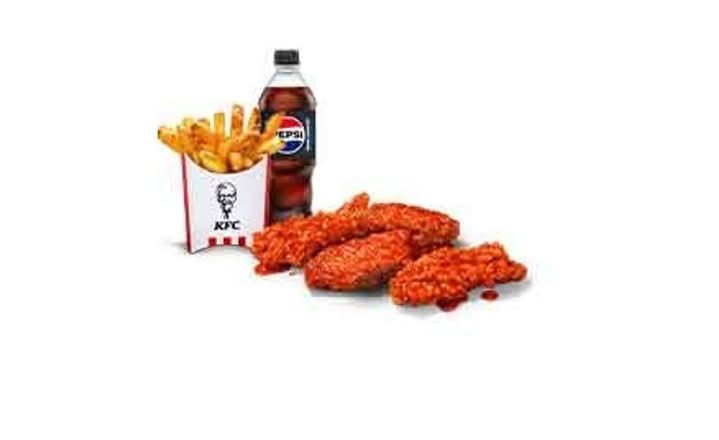 4 Crispys Dunked Menü