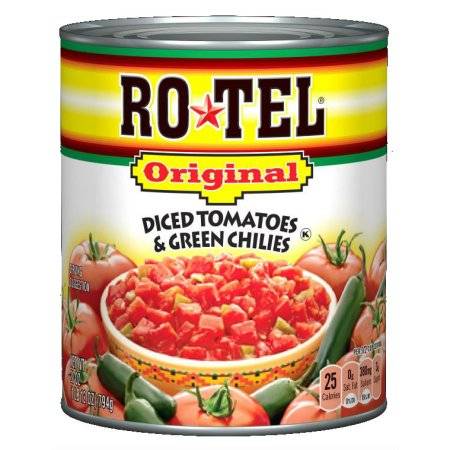 Rotel Diced Tomatoes & Chilies - 28 oz cans