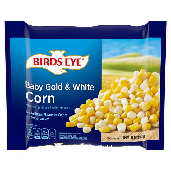 Birds Eye Baby Gold & White Corn