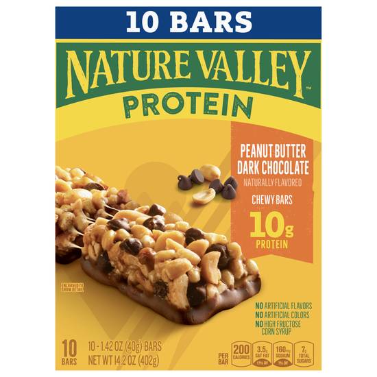 Nature Valley Peanut Butter Dark Chocolate Chewy Bars (10 ct)