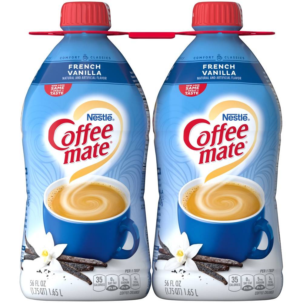 Coffee Mate French Vanilla Creamer (56 fl oz, 2 ct)