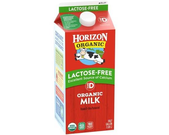 Horizon Organic · Lactose free milk (1/2 gal)