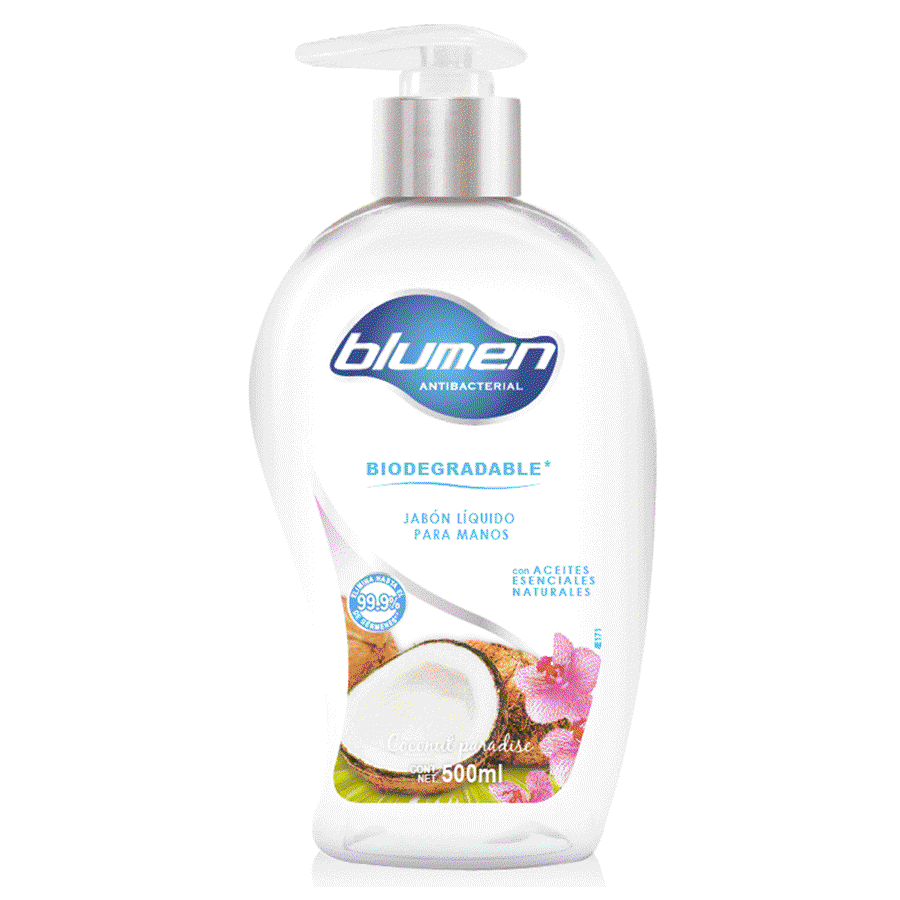 Blumen · Jabón líquido para manos aroma coco (525 ml)