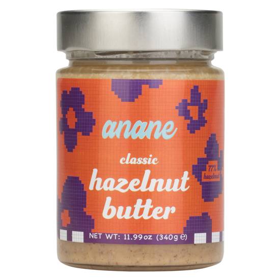 Order Anane Hazelnut Butter 12oz food online from Everyday Needs by Gopuff store, Tampa on bringmethat.com