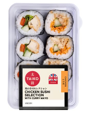 Taiko Chicken Sushi Selection (206g)