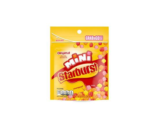 Order Starburst Minis Original 8oz food online from Chevron Extramile store, Everett on bringmethat.com