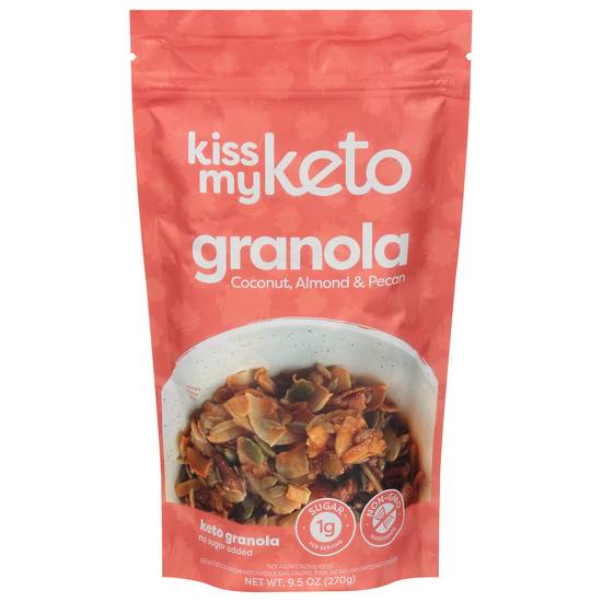 Kiss My Keto Coconut Almond & Pecan Granola
