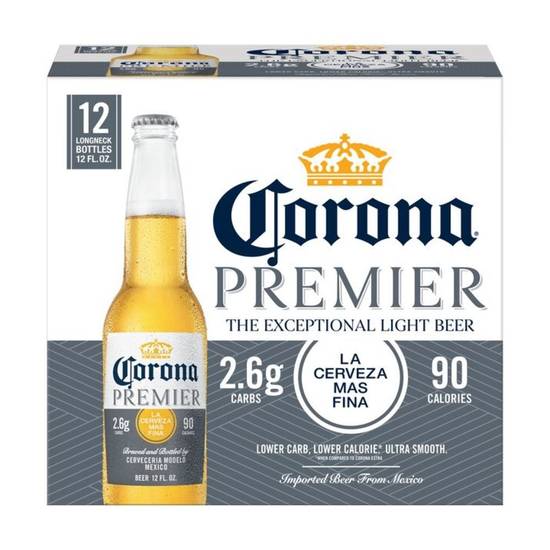 Corona Premier Light Beer (12 ct, 12 fl oz)
