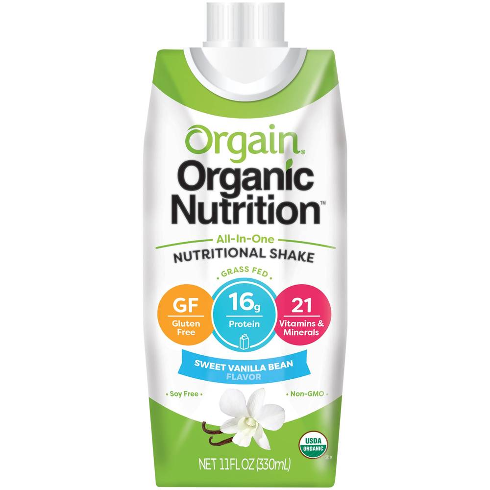 Orgain Organic Nutritional Protein Shake - Vanilla Bean (1 Drink)