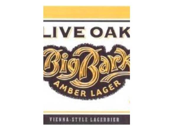Live Oak Big Bark Amber Larger (6 ct, 12 fl oz)
