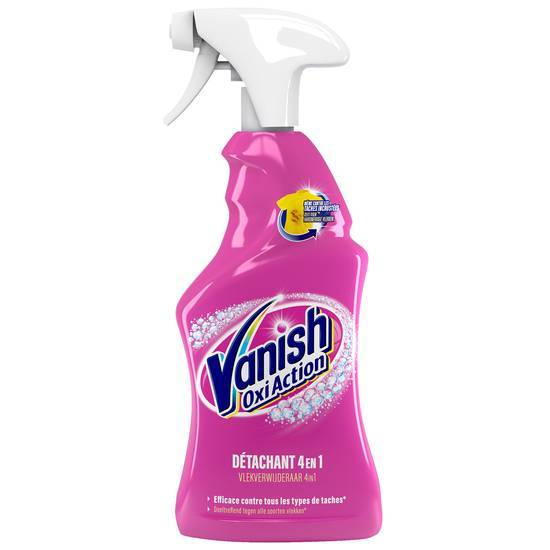 Vanish - Oxi action pistolet détachant 4 en 1 avant lavage (750ml)