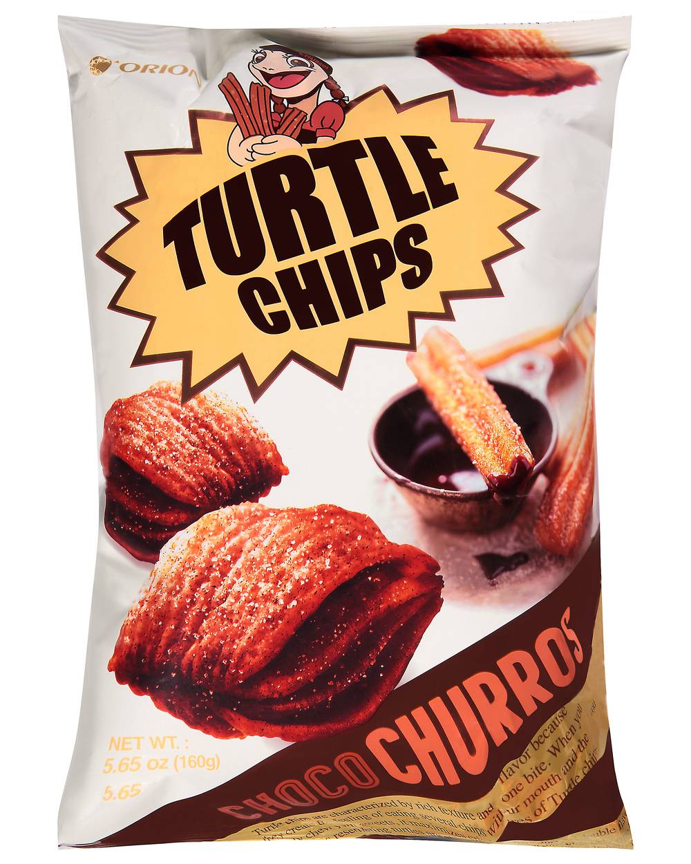 Orion Turtle Chips Choco Churros (5.7 oz)