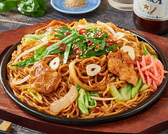 国産鶏むね焼そば Chicken Breasts Yakisoba