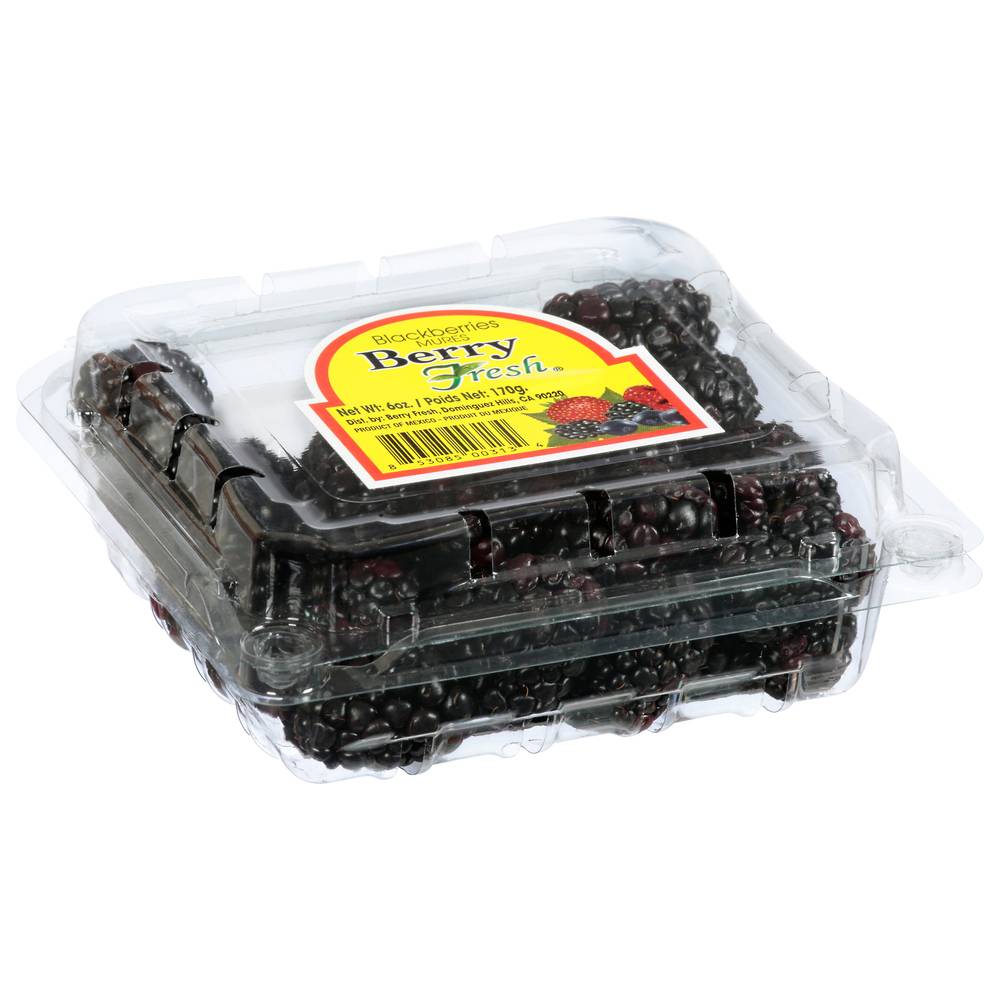 Blackberries, Fresh 6 Oz