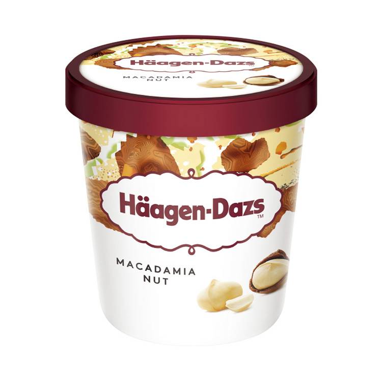 Haagen-Dazs夏威夷果仁 473ml/盒#275550