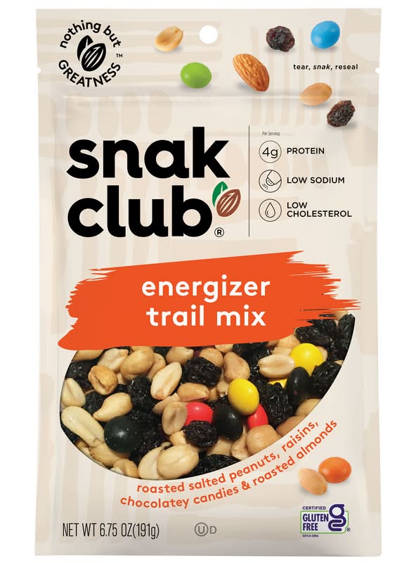 Snak Club Energizer Trail Mix 7.5oz
