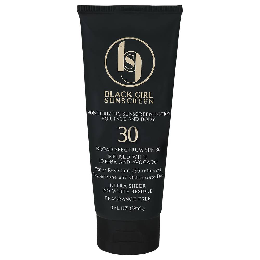 Black Girl Sunscreen Spf 30 Broad Spectrum Sunscreen