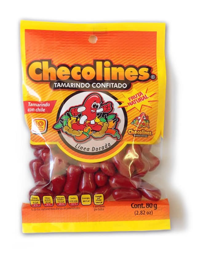 Checolines · Tamarindo confitado con chile (80 g)