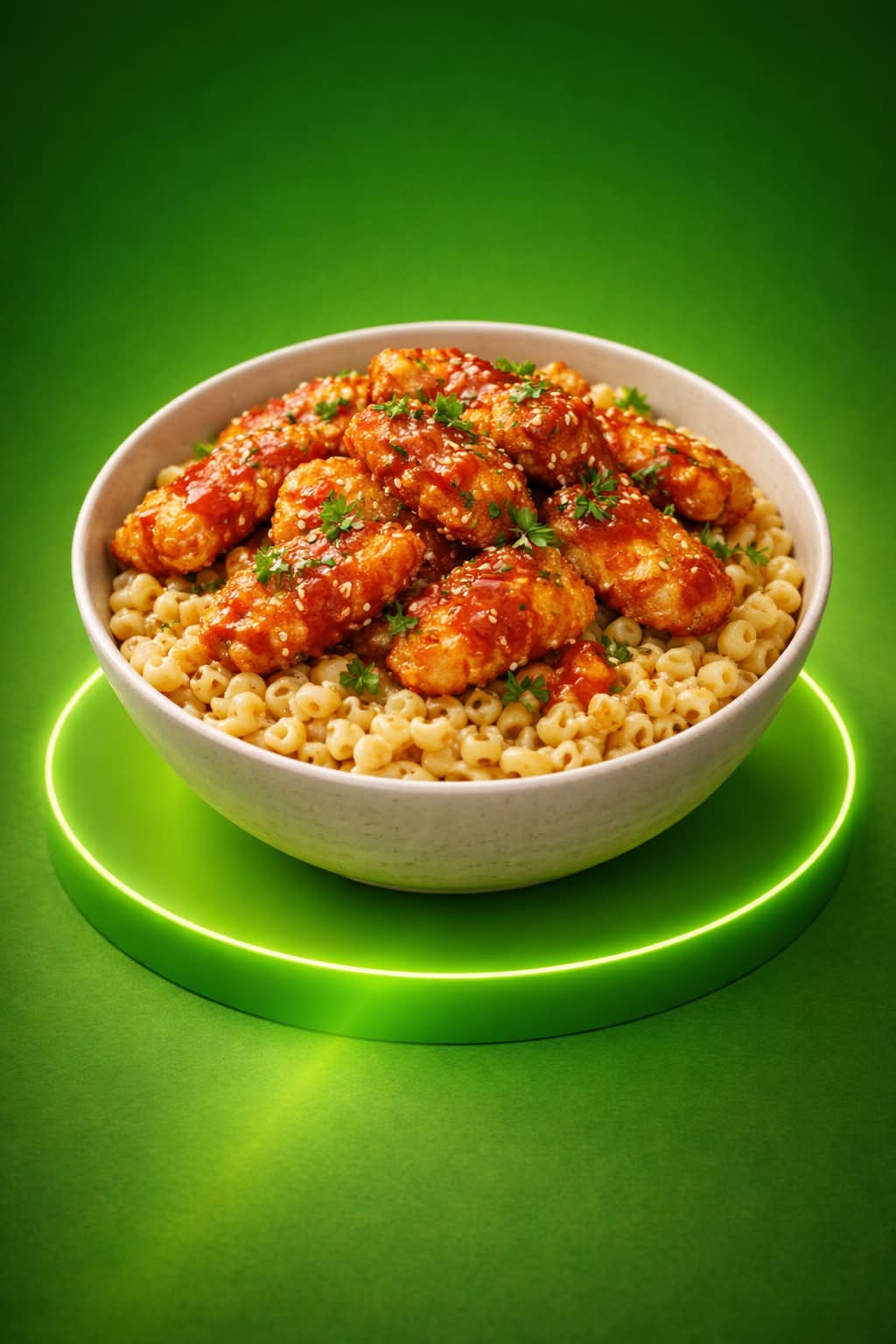 Crousty pâtes sweet chili