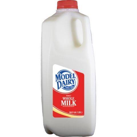 Model Dairy Whole Milk Half Gallon