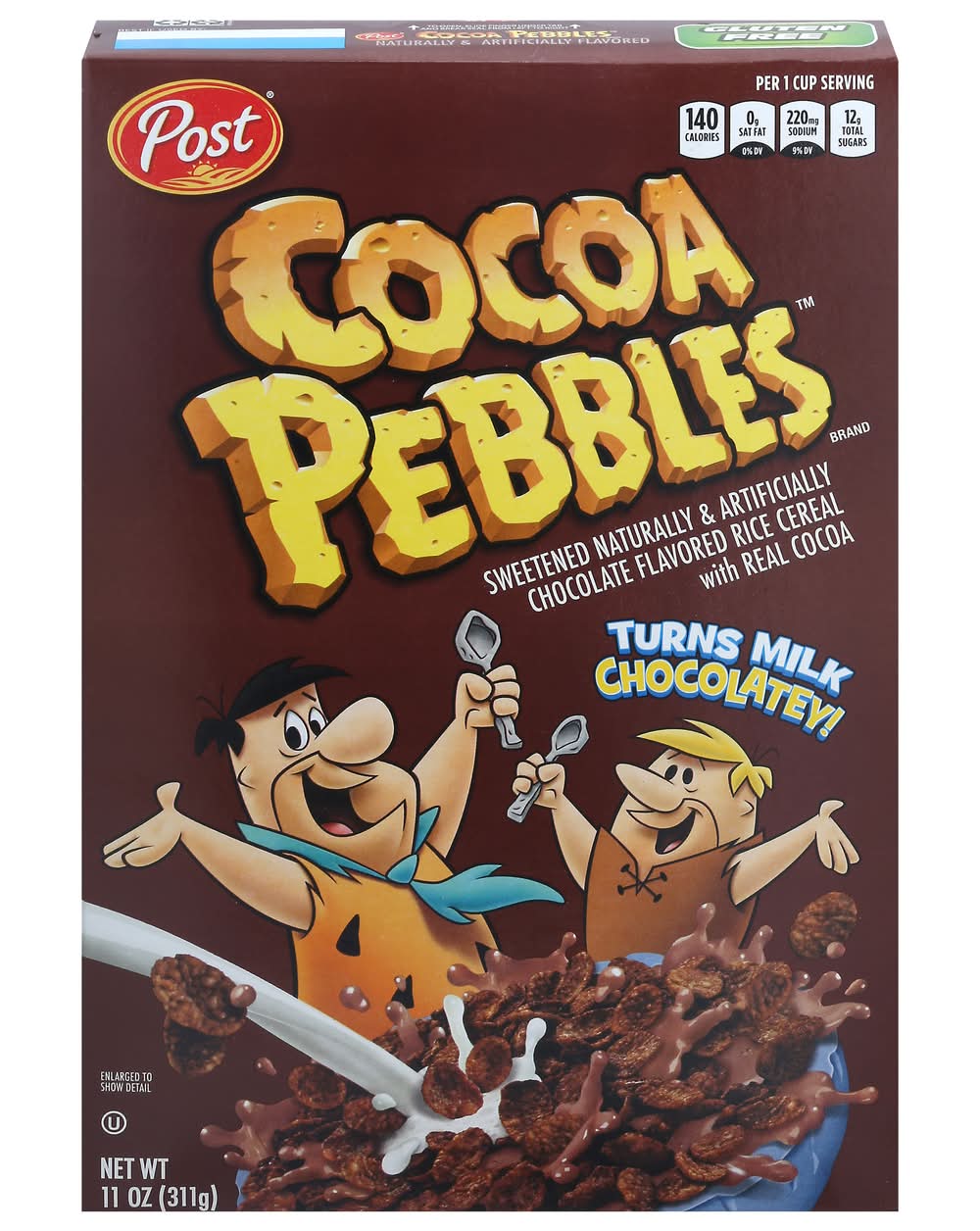 Cocoa Pebbles Rice Cereal With Real Cocoa, Chocolate (11 oz)