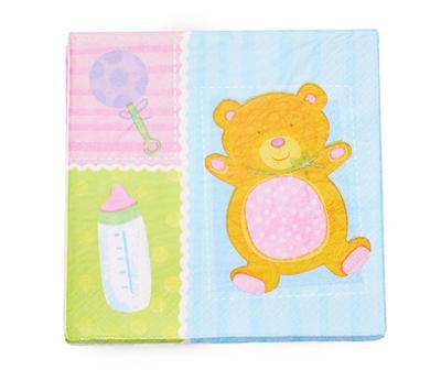 Baby Collage Paper Napkins, 24-Count