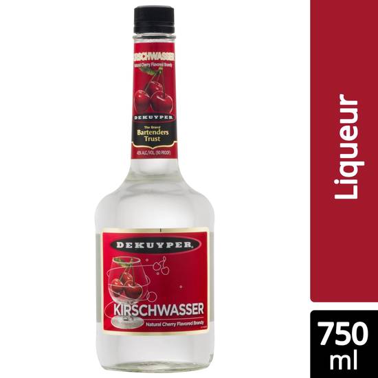 Dekuyper Kirschwasser Flavored Brandy (750ml bottle)