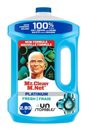 Mr. Clean All Purpose Fabric Softener Liquid, Fresh (2.93 L)