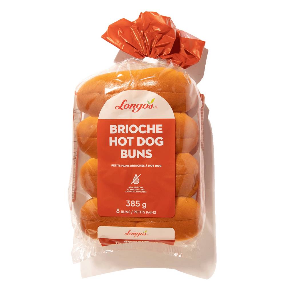 Longo's Brioche Hot Dog Buns (385 g, 8 ct)