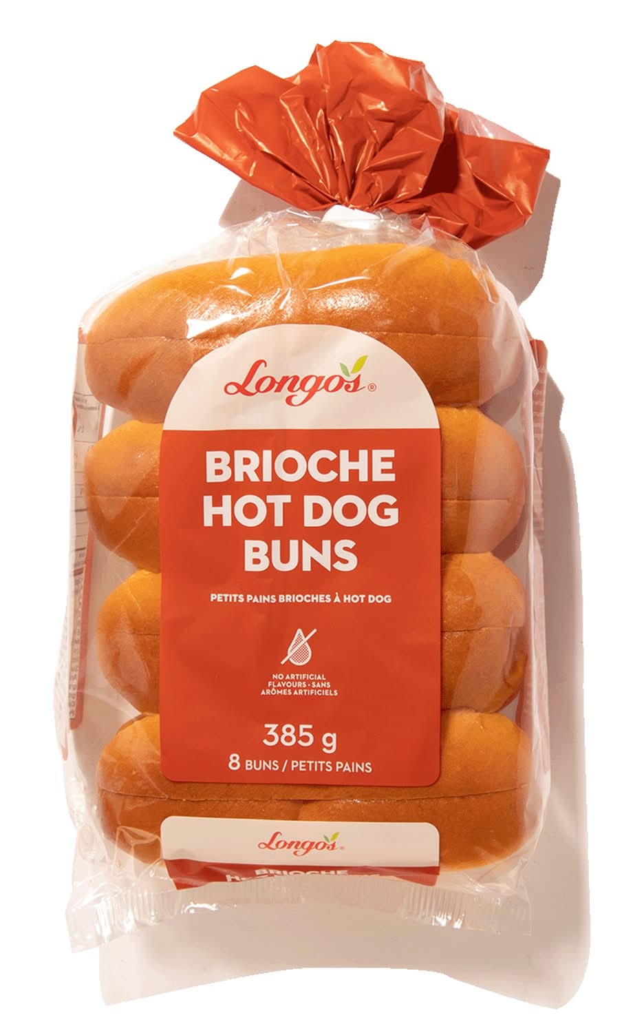 Longo's Brioche Hot Dog Buns (385 g, 8 ct)