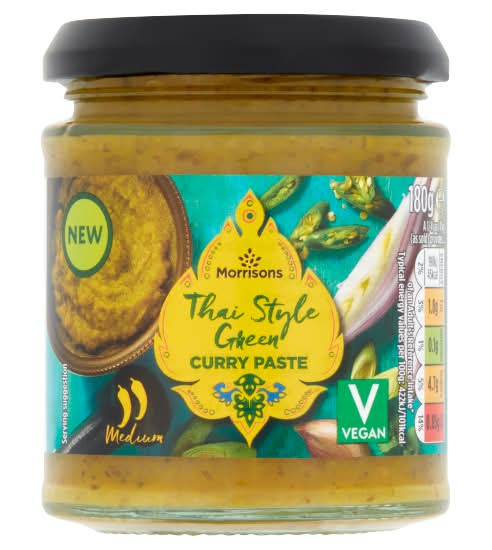 Morrisons Thai Style Green Curry Paste (180g)