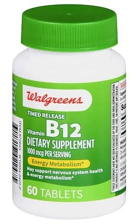Walgreens Vitamin B12 1000 Mcg Tablets